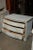 Wood Swedish 18th Century Period Rococo Three-Drawer Painted Wood Chest For Sale - Image 7 of 11