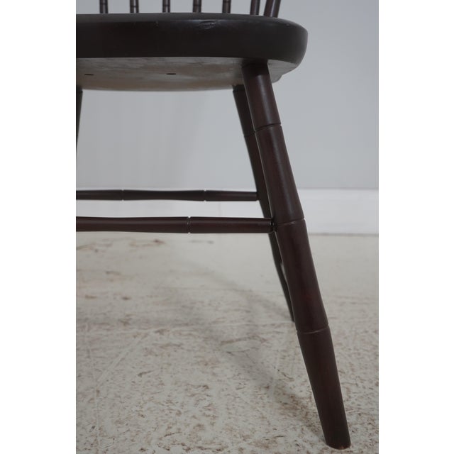 Wood Birdcage Windsor Style Side Chair For Sale - Image 7 of 18