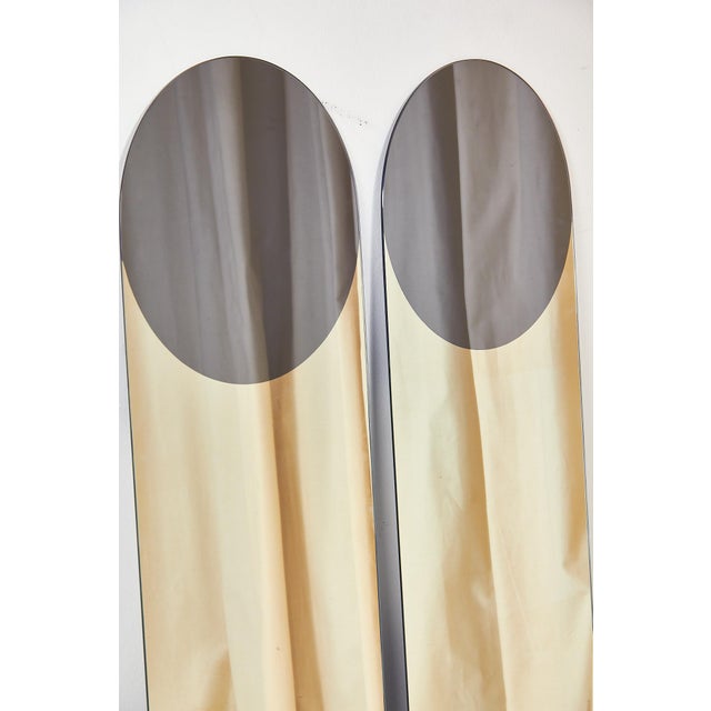 Wall Mirrors by Giuseppe Raimondi for Cristal Art, 1970s, Set of 2 For Sale - Image 3 of 9