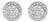.925 Sterling Silver 3/4 Cttw Diamond Composite and Halo Stud Earrings (H-I Color, SI1-SI2 Clarity) For Sale
