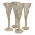 Vintage Air Twist Stem Wine/Champagne Glasses by Colony - Set of 4 For Sale