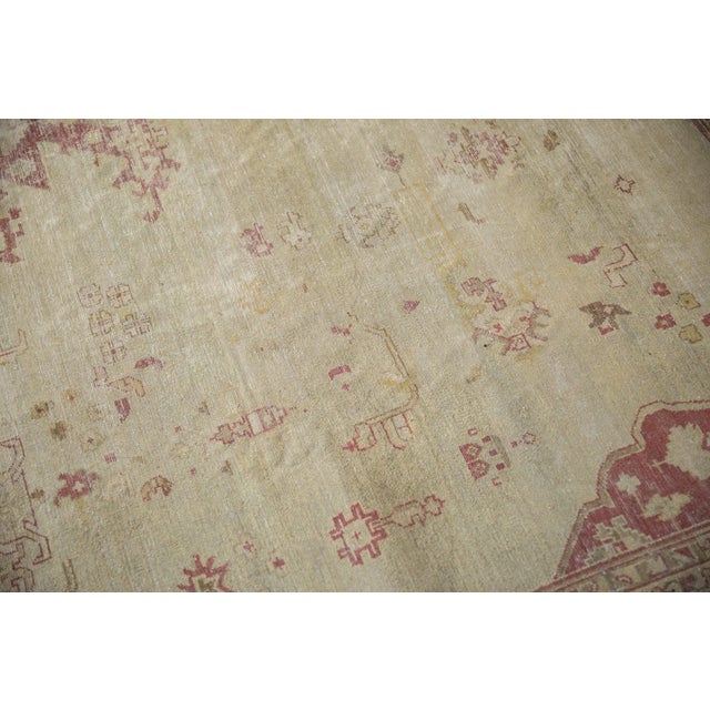 Vintage Distressed Amritsar Carpet - 9' x 11'9" For Sale - Image 14 of 14