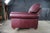 Late 20th Century Vintage Hancock & Moore Traditional Red Leather 3 Seater Sofa Rolled Arms For Sale - Image 5 of 13