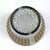 Large Vintage 22k Gold Embellished Glass Canella Ice Bowl by Culver LTD For Sale In Miami - Image 6 of 11