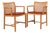 Armchairs in Elm, Cane and Leather by Ditte Heath for Søren Horn, 1960s, Set of 2 For Sale