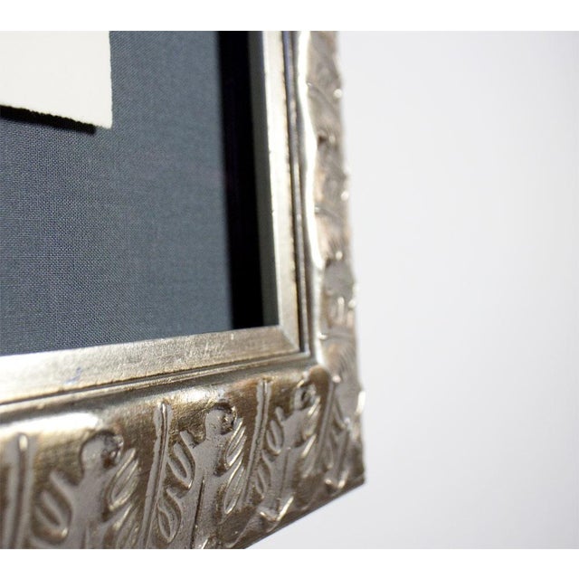 Teal Modern Max Ernst Lithograph Original Limited Ed. on Arches For Sale - Image 8 of 9