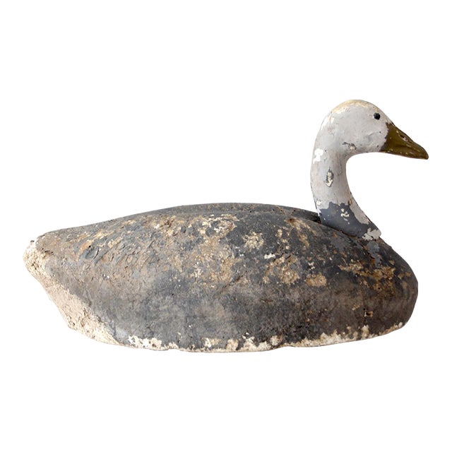 Vintage Swan Folk Art Hunting Decoy For Sale