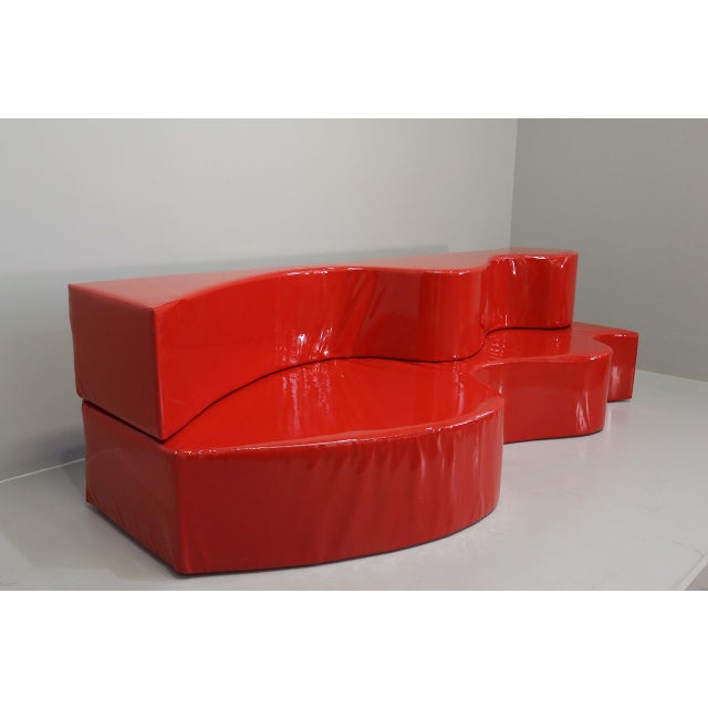 Superonda Upholstered Sofa by Archizoom for Poltronova Italia, 1967 For Sale - Image 9 of 17