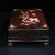 Brown Antique Zitan Wood Box With Mother-of-Pearl Bird and Flower Inlay For Sale - Image 8 of 10