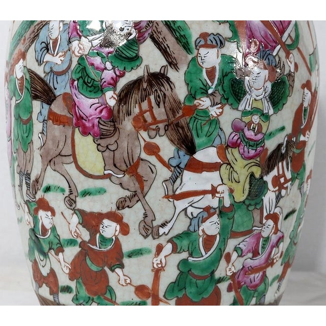 19th Century Chinese Nankin Porcelain Vases, Set of 2 For Sale - Image 14 of 18