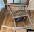Light Gray Antique Paper Wicker Children's Rocking Chair For Sale - Image 8 of 9