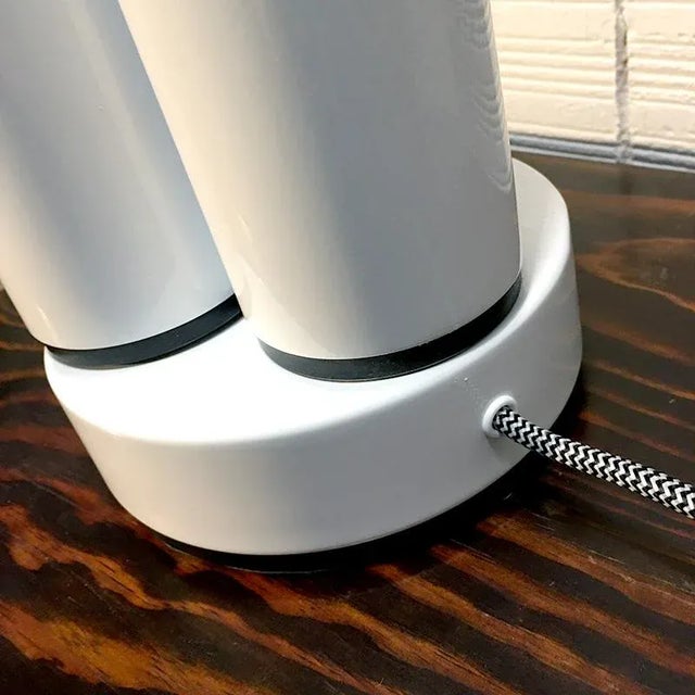 Space Age 3-Cylinder Table Lamp, Italy, 1960s For Sale - Image 11 of 13