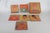 Mid 20th Century Mid 20th Century Chinoiserie Boxed Set of 6 Square Coasters Chinese Ancestor Portrait Motif For Sale - Image 5 of 15