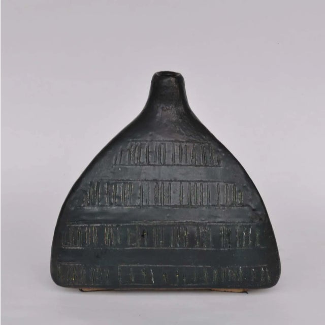 Hand Formed Studio Pottery Vases by Krystyna Czelny, 1960s, Set of 3 For Sale - Image 11 of 18