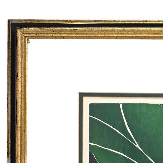 Late 20th Century Jonna White Signed Numbered Embossed Etching Bird in the Bush Framed For Sale - Image 5 of 10