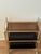 Vintage Gold-Tone Metal and Plastic Three-Tier Bar Cart For Sale - Image 4 of 12