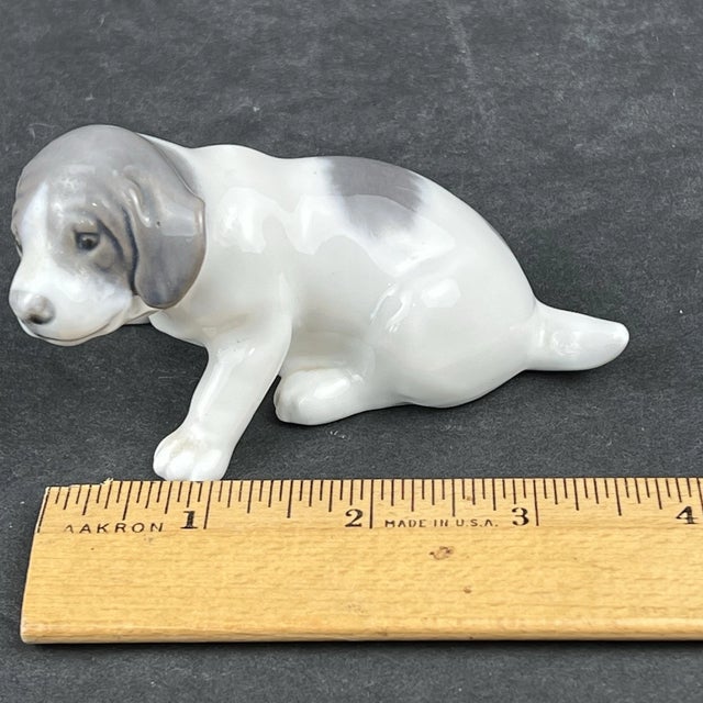 Vintage MCM Royal Copenhagen Pointer Puppy Dog Figurine For Sale In Houston - Image 6 of 6