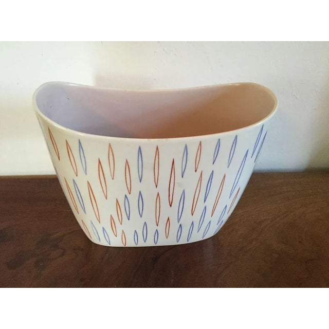 1950s 1950's Mid Century Modern English Poole Pottery Vase For Sale - Image 5 of 11