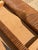 Chestnut Vintage Pencil Reed Natural Bamboo Game Table With Stools Set For Sale - Image 8 of 11