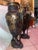 French Country Huge Pair of French 19th Century Neoclassical Urns Solid Bronze For Sale - Image 3 of 12
