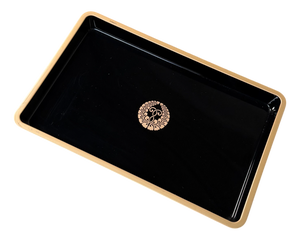 Japanese Lacquer Tray with Fuji-Mon, 1970s