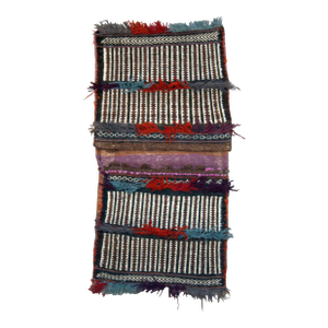 Mid Century Baluch Saddlebag Textile With Large Pockets