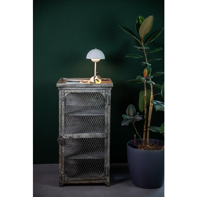 Metal Workshop Cabinet, 1930s For Sale - Image 12 of 12
