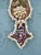Traditional CSS 20"h. Seashell Cross For Sale - Image 3 of 7