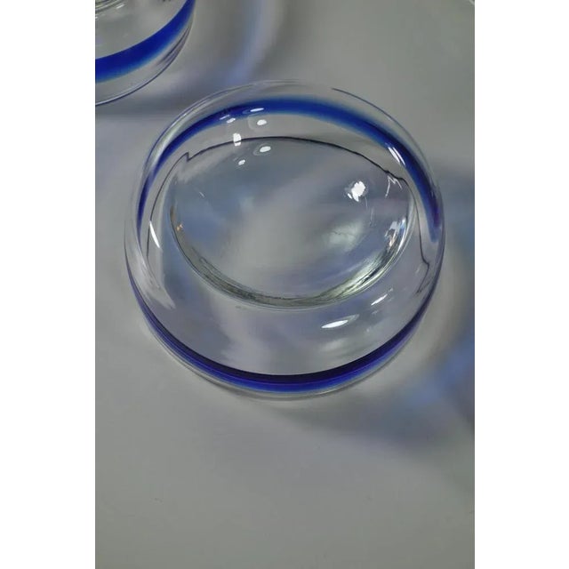 Murano Glass Dessert Fruit Set from Mazzega, 1960s, Set of 7 For Sale - Image 7 of 10