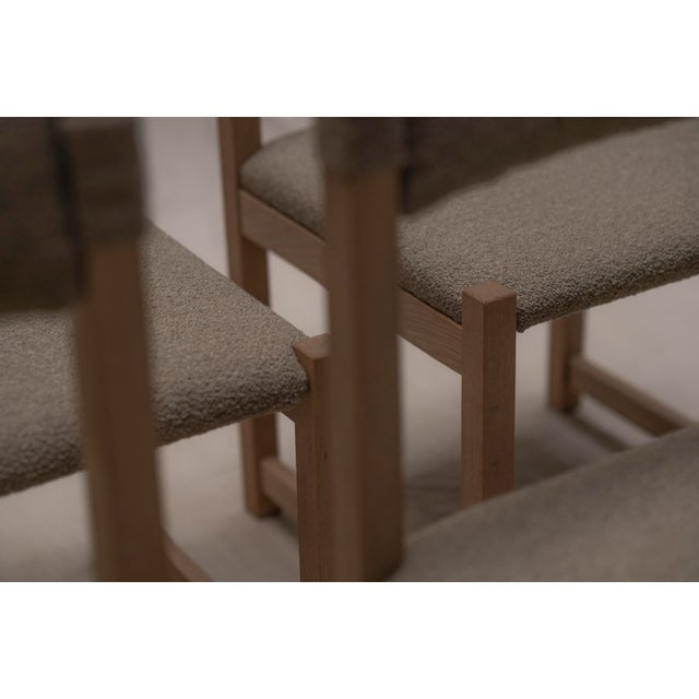 Vintage Dining Chairs by Emiel Veranneman, 1970s, Set of 6 For Sale - Image 10 of 18