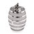 Victorian Silver and Glass Whisky Barrel Ice Bucket, 1864 For Sale - Image 17 of 17
