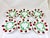 For your consideration are Richard Ginori Cherries Pattern cream soup bowls, teacups and saucers. They were crafted in...