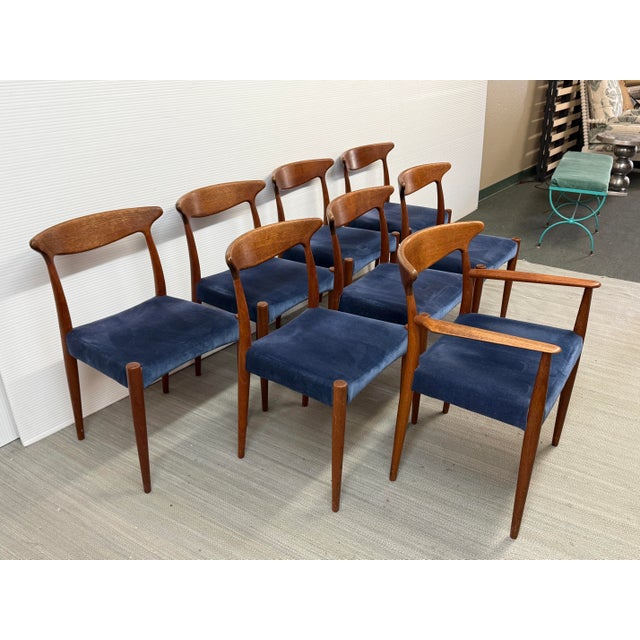 Arne Hovmand-Olsen for Mogens Kold Møbelfabrik Dining Chairs, Set of Eight For Sale - Image 10 of 14