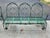 John Salterini Meadowcraft Style Vintage Outdoor Wrought Iron Sofa & Chair, 2 Pieces For Sale - Image 4 of 9