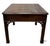 Vintage Henredon Chippendale Style Mahogany Side Table For Sale - Image 9 of 12