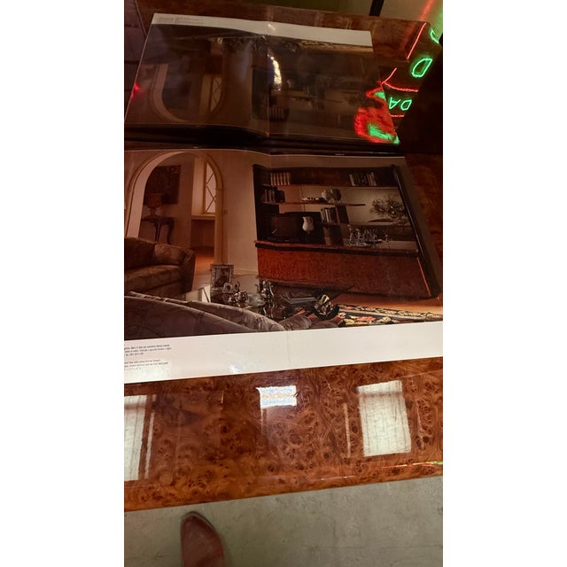 Idra Living Room Furniture in Walnut by Turri, 1992 For Sale - Image 10 of 10