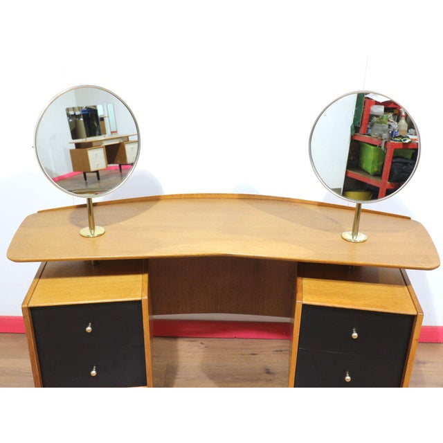 A fabulous example of mid century style, this beautiful mid century vanity made by renowned British furniture maker G Plan...