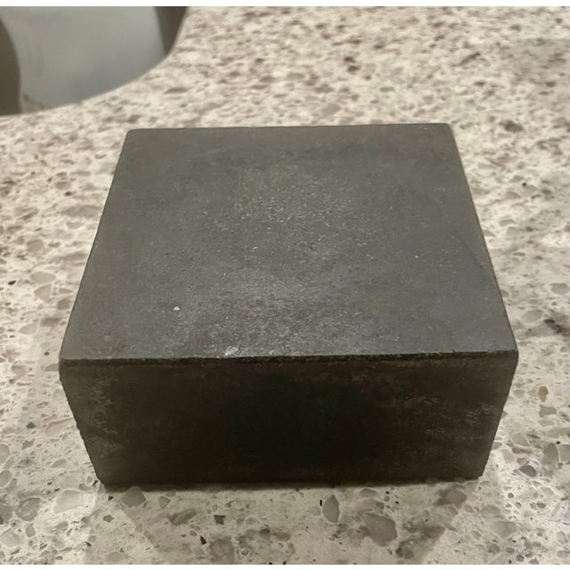 Vintage Bronze Sculpture of a Woman Seated in a Chair, 10” High For Sale - Image 6 of 9