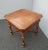 1990s Vintage Ethan Allen French Country Brown Oak End Table ~ Side Table For Sale - Image 5 of 13