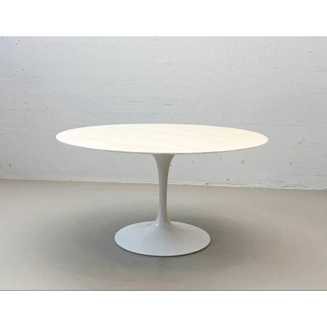 Metal First Series Tulip Table by Eero Saarinen for Knoll International, 1956 For Sale - Image 7 of 16