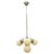 Bauhaus Czechoslovakian Globe Chandelier, 1930s For Sale - Image 13 of 13