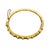 This exquisite Victorian 14K gold hinged bangle bracelet blends richly saturated amethysts with the soft sparkle of...