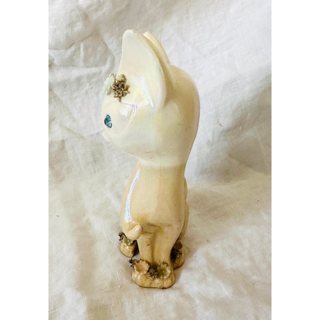 Lefton Vintage Lefton Cat Figurine For Sale - Image 4 of 7