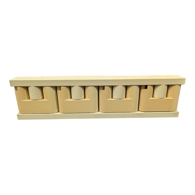 Minivip Wall Coat Rack by Benanti and Brunori for Velca, 1970 For Sale