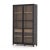 Four Hands Millie Cabinet, Drifted Matte Black Oak For Sale - Image 12 of 12