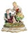 Louis XVI Style Hand-Painted Porcelain Figurine from C. H. Hispania, 1950s For Sale