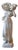 Late 19th / Early 20th-Century Volterra Alabaster Figure of a Flower Girl For Sale