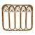 Entrance Coat Hanger in Bamboo and Rattan, 1950s For Sale - Image 3 of 7