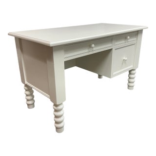 The Beautiful Bed Company Ivy Spindle Desk, Snow For Sale