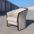 1970s Ekornes Rosewood and Cream Leather Barrel Armchair For Sale - Image 14 of 17